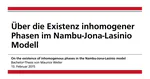 On the existence of inhomogeneous phases in the Nambu-Jona-Lasinio model